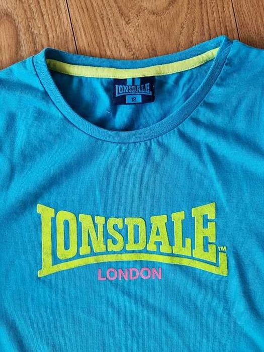 Zestaw 2 T-shirt chłopięcych koszulek C.Klein i Lonsdale ,  152-158 cm