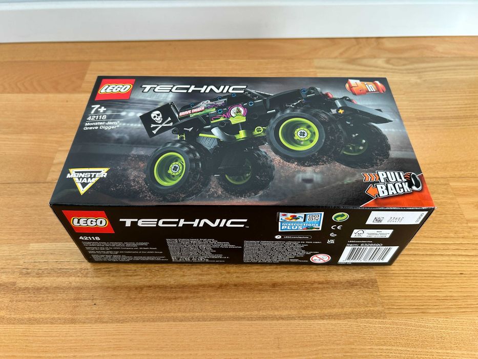 LEGO 42118 Technic - Monster Jam Grave Digger (Łączany/Oświęcim)