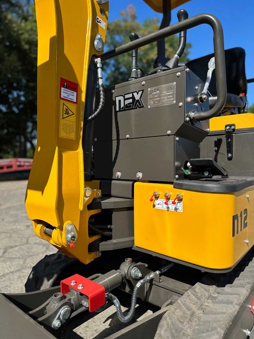 NEX Minikoparka N12 Silnik Yanmar 1200kg nowa mini koparka long