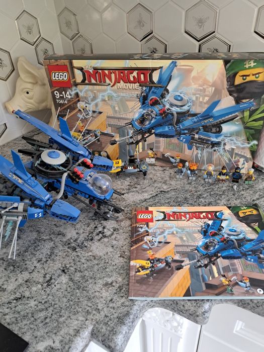Lego Ninjago Movie 70614 Odrzutowiec Blyskawica