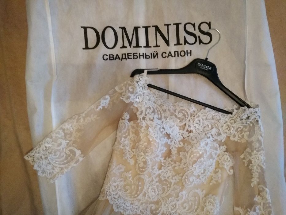 Весільна вечірня сукня Dominiss Edita 46-48 розмір свадебное платье