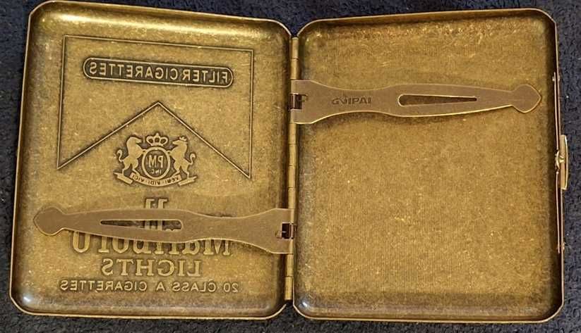 Papierośnica mosiężna Marlboro