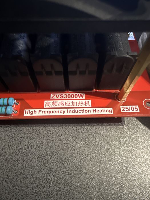 Nagrzewnica indukcyjna ZVS 3000W z chłodzeniem