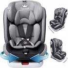 LEA Fotelik samochodowy ISOFIX obrotowy 360° 9-36KG 0-12LAT regulowany