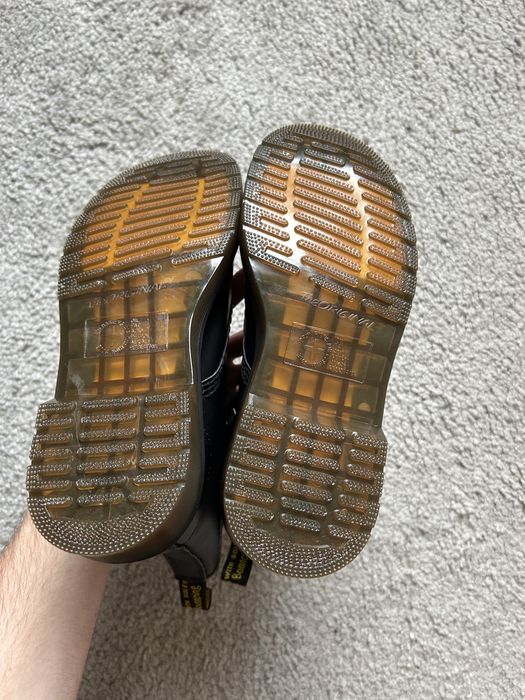 Czarny buty glane Dr. Martens