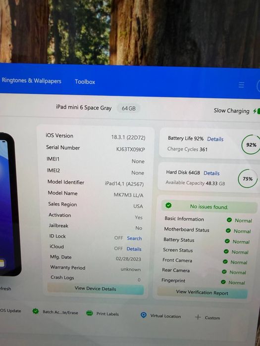 Ipad mini 6 64gb space gray