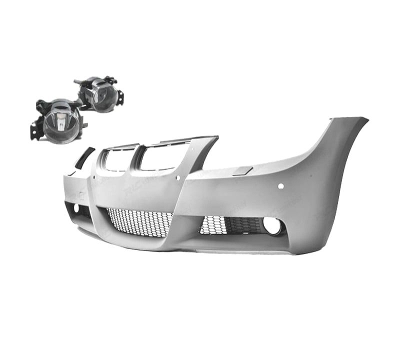 PARA-CHOQUES BMW E90 E91 05-08 LOOK M PDC + FAROIS DE NEVOEIRO