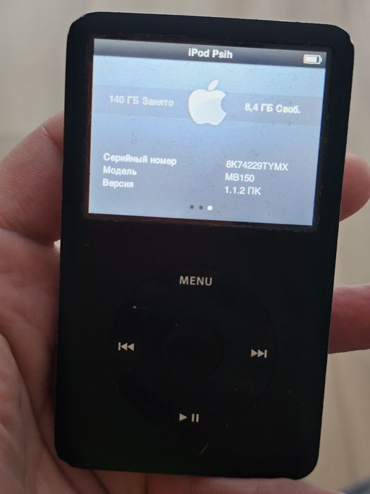 ipod classic 160gb.  6 покоління