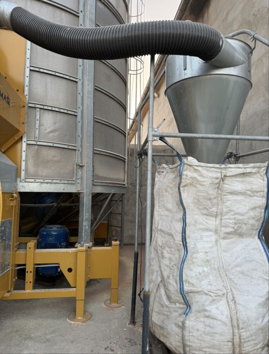 odpady kukurydziane z suszarni