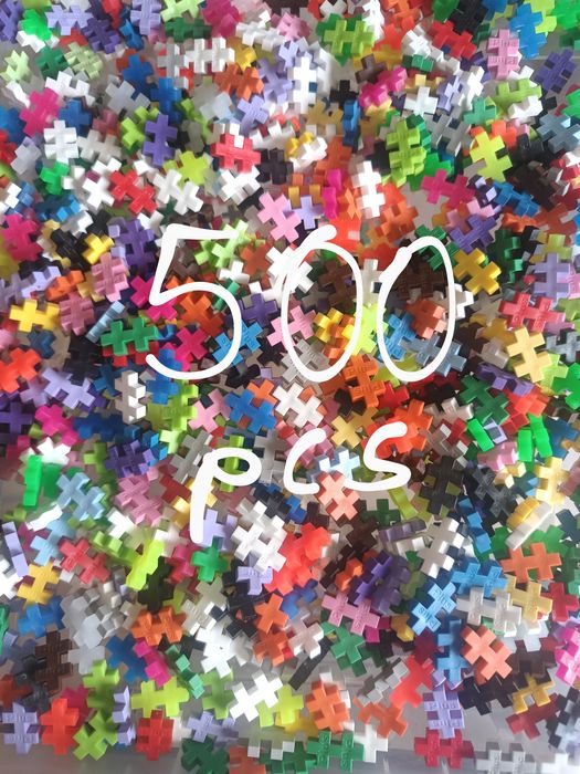 500 pcs klocki konstrukcyjne plusplus Plus Plus plus-plus mini małe