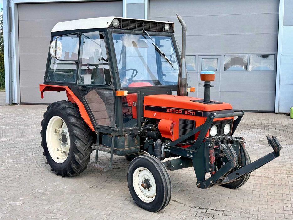 ZETOR 5211 | W oryginale, przedni TUZ z WOM, Sprowadzony z Hiszpanii! | 1990 rok