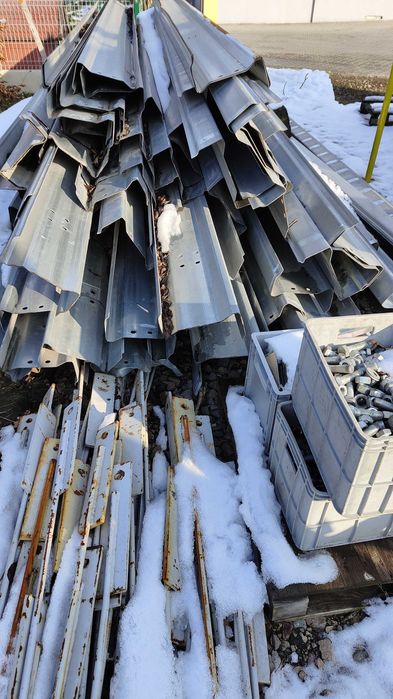 Konstrukcja hala stalowa MAGAZYN 45mx21m z rozbiórki