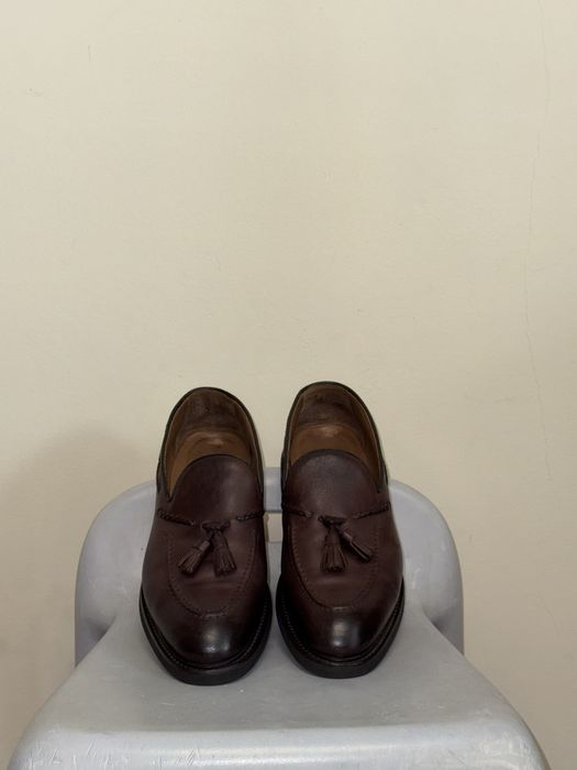 Шкіряні лофери з пензликами Doucal’s