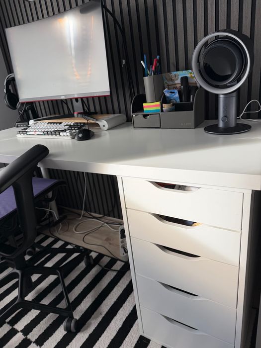Biurko ikea białe
