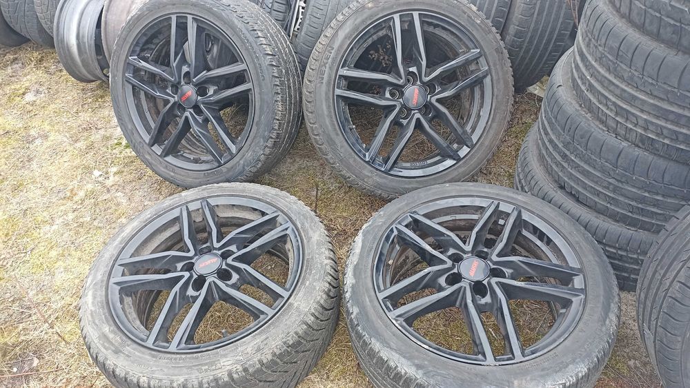 Felgi Aluminiowe Seat LEON Golf IV 5x100 ALU17 Alutec Alusy Audi A3 4