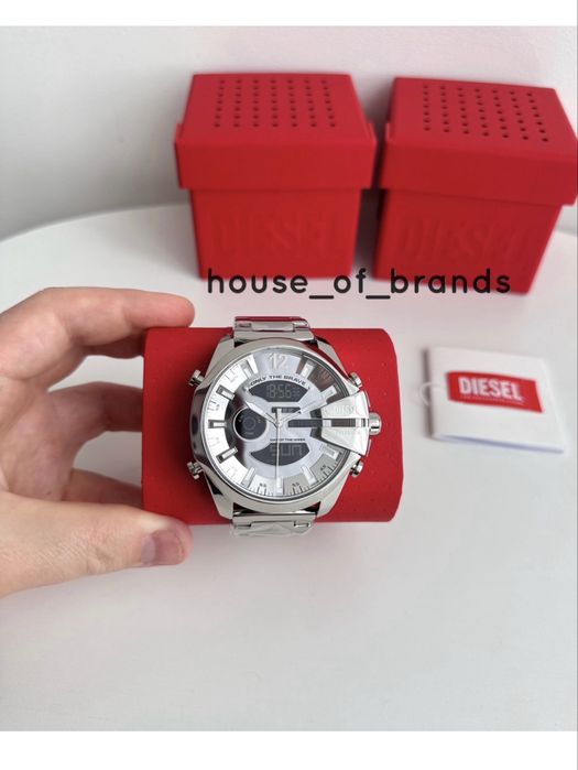 DIESEL Mega Chief Чоловічий годинник дізель мужские часы дизель