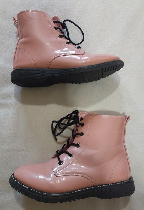 Botas Rosa Tornozelo, T35