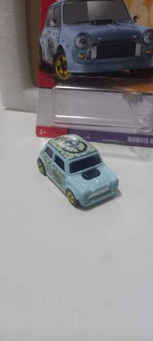 Morris mini hot wheels