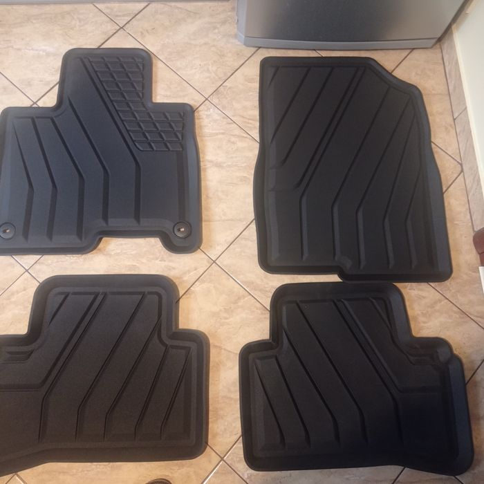 Dywaniki gumowe i tekstylne