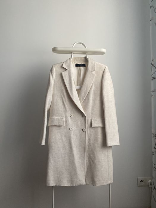 Zara płaszcz damski elegancki