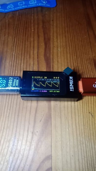 Testador USB-C PD 4V–30V 12A | Medição, Trigger PD, Ripple