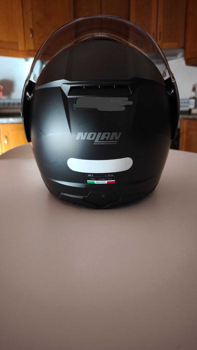 Capacete modular Nolan N90-3 classic preto mate
