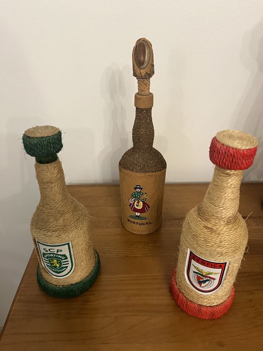 5 Garrafas decorativas