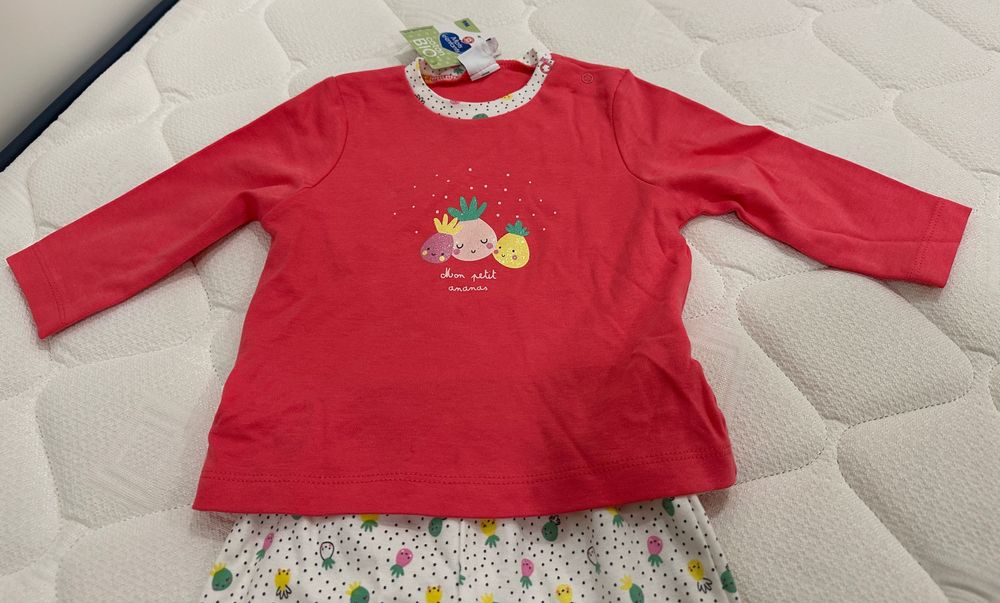 Pijama 9M Mots d'enfants NOVO