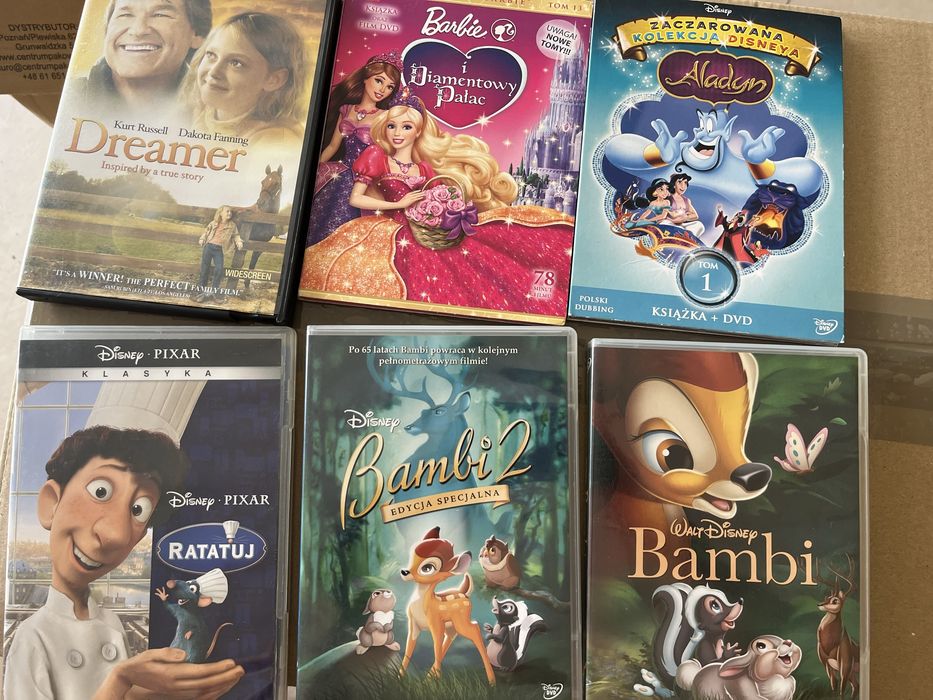 Plyty dvd dla dzieci