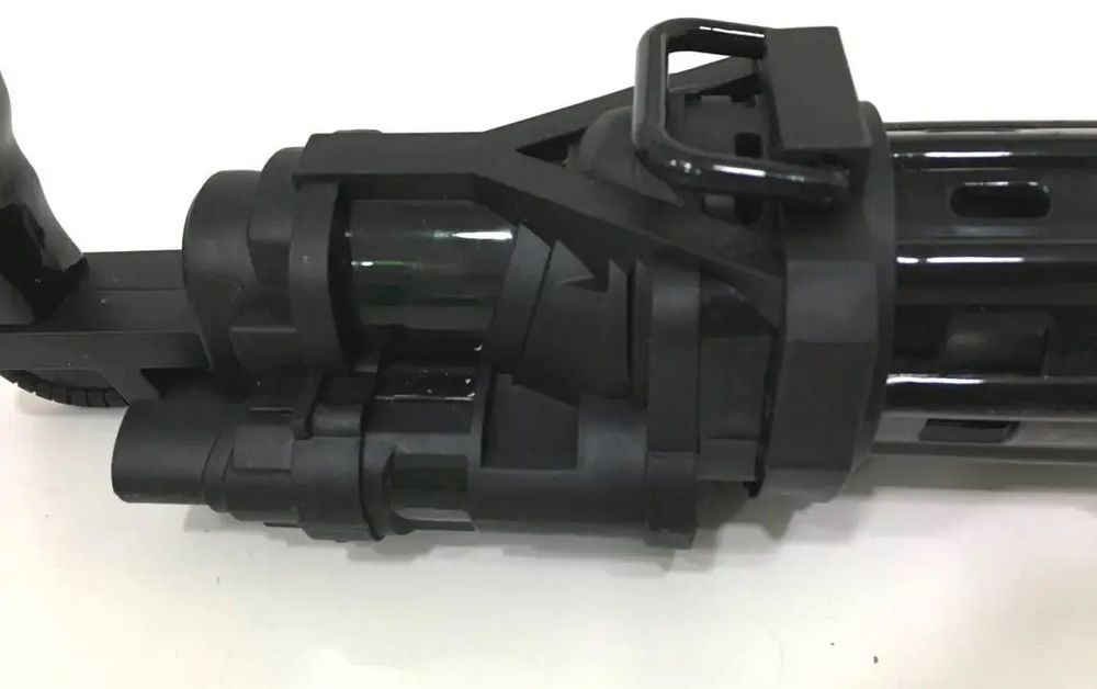 Дитяча іграшка Gatling Electric Bubble GUN машинка для бульбашок, гене