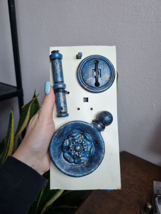 Klamki zestaw klamek komplet dwie oryginalne