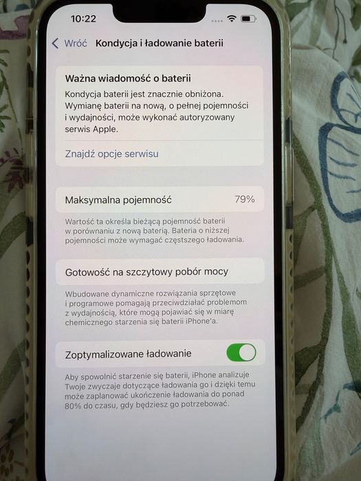 iPhone 14 128GB biały stan idealny
