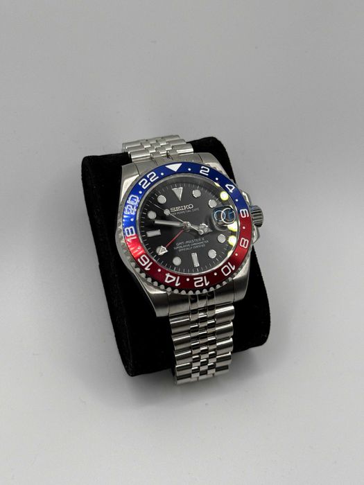 Zegarek Seiko Mod Pepsi GMT Master Jubilee