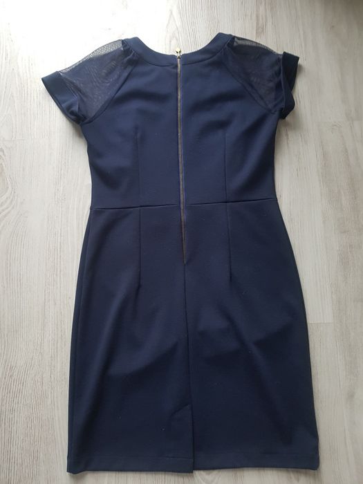 Sukienka  elegancka granatowa L