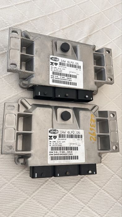 2 centralinas do citroen c4 gasolina.