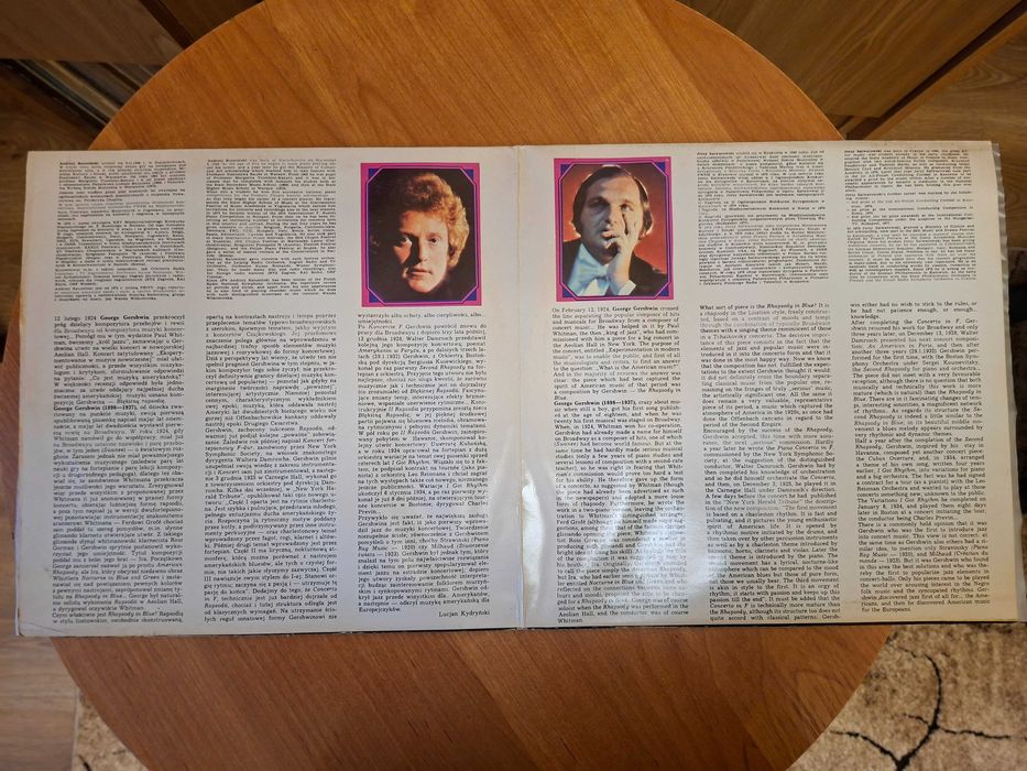 płyta winylowa George Gershwin stan VG+/EX klasyka 2LP