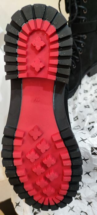 Buty skóra naturalna zamszowa