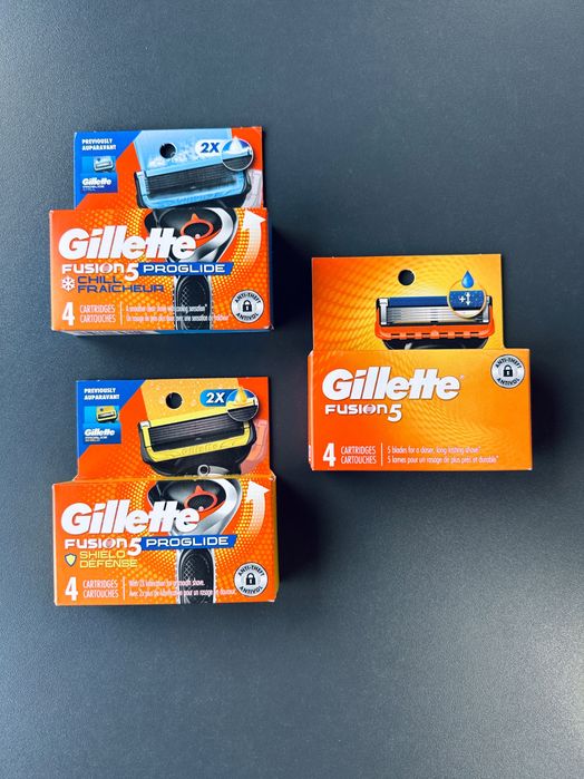 Картриджі для гоління Gillette Fusion5
Chill / Shield
