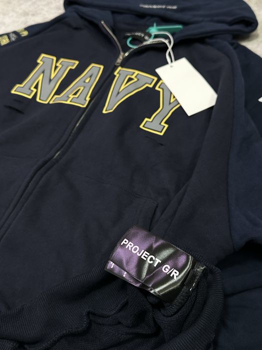 Худі кофта hoodie Grailz Project G/R NAVY opium archive balenciaga erd