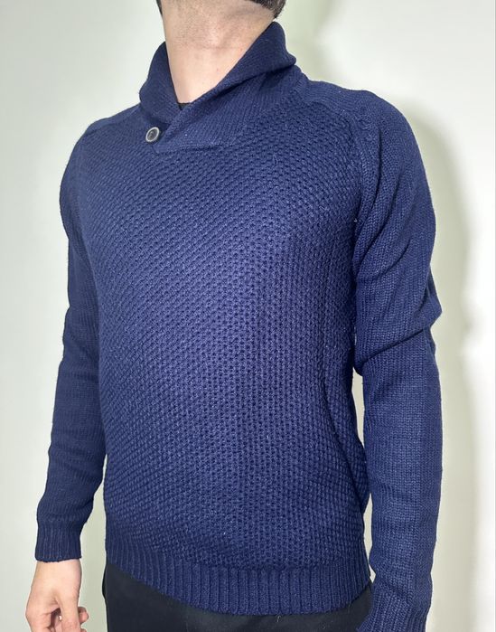 Camisola homem malha tricotada