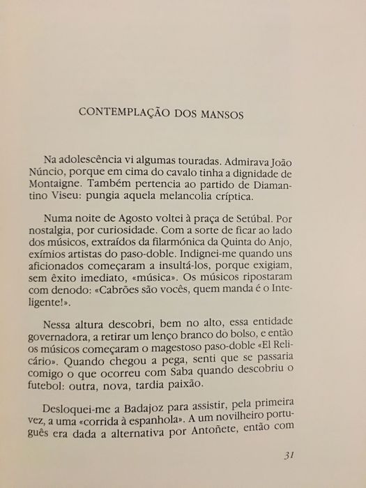 A. Osório: Ofício dos Touros / Cidade do Mais Antigo Nome