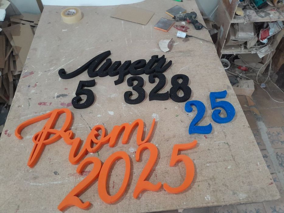 Написи для фотозон , випуск 2026 декорації