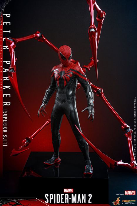 Фигурка 1/6 hot toys vgm 61 MARVEL'S SPIDER-MAN 2 - SUPERIOR SUIT