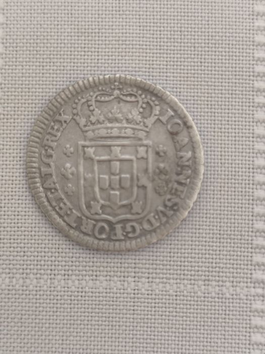 Moeda 6 vinténs 120 reis D João VI