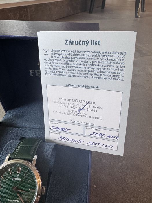 Годинник Festina F20660