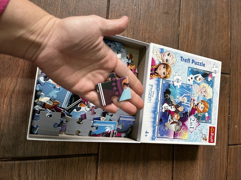 Дитячі пазли Trefl та Castorland  на 4+  років