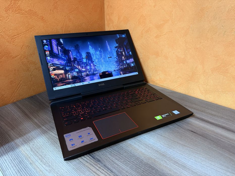 Бюджетний ігровий ноутбук Dell (Core i7/16/256+1TB/GTX1060/FHD IPS)