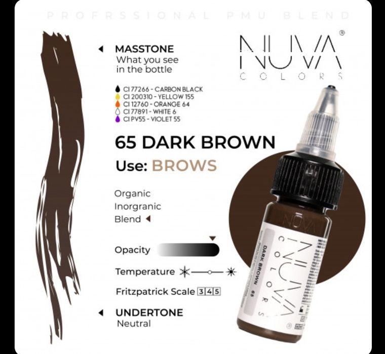 25€ Pigmentos sobrancelhas micropigmentação microblading
