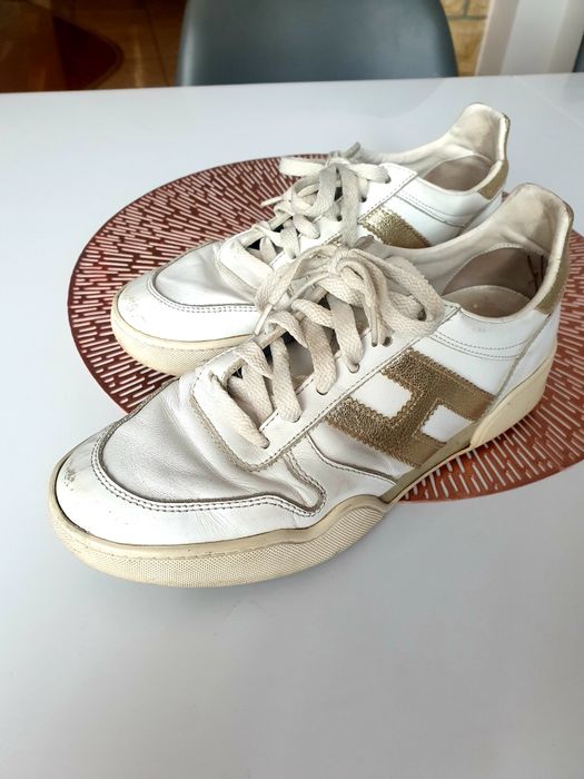 Buty Hogan rozm 37 białe złote