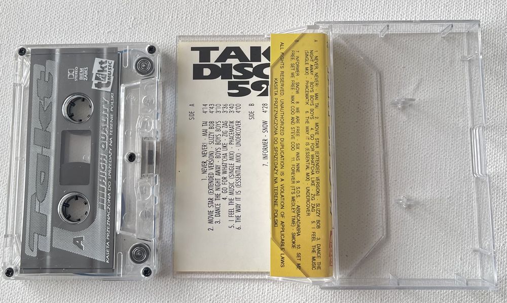 Takt disco 59 kaseta magnetofonowa audio